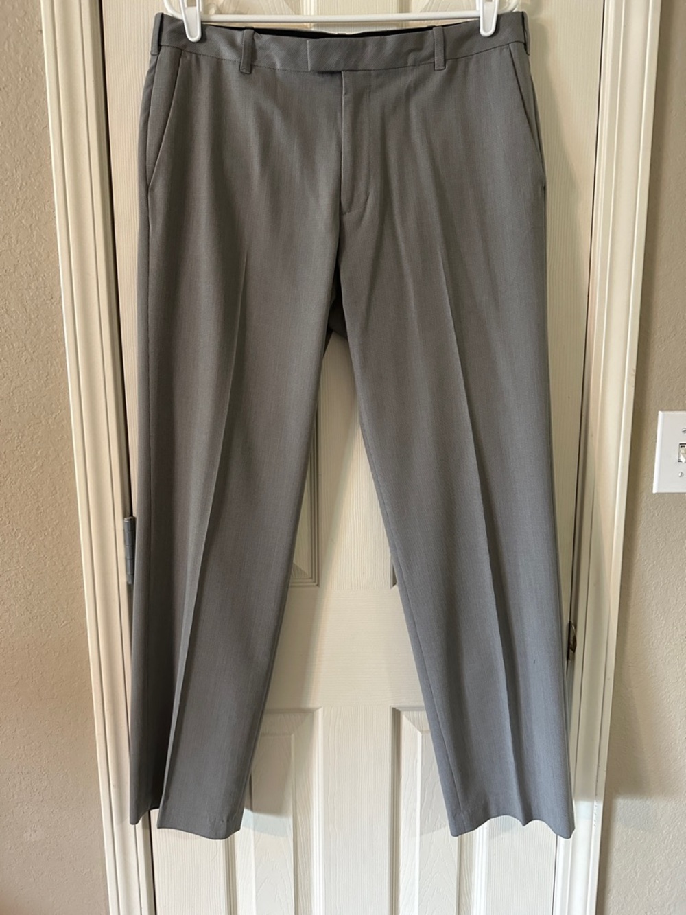 Van Heusen Gray Men's Dress Pants - Modern Straight